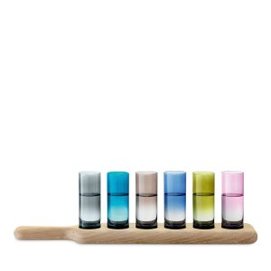 Lsa Oak Paddle & Vodka Set