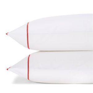 Matouk Ansonia Percale Standard Pillowcase, Pair