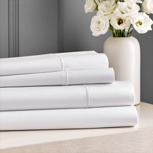 Sky 500TC Sateen Wrinkle-Resistant Sheet Set, Twin Xl - Exclusive