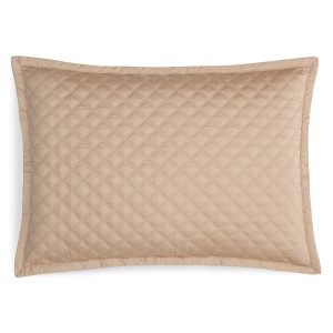 Hudson Park Double Diamond Quilted King Sham - Exclusive