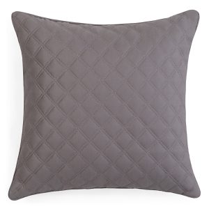 Hudson Park Double Diamond Decorative Pillow, 16 x 16 - Exclusive