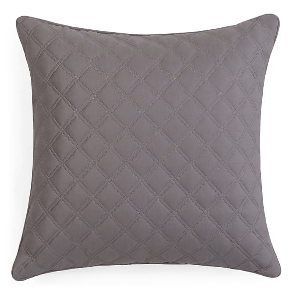 Hudson Park Double Diamond Decorative Pillow, 16 x 16 - Exclusive