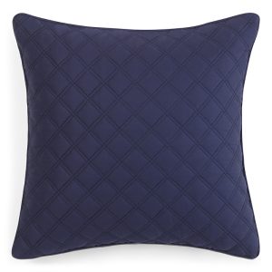 Hudson Park Double Diamond Decorative Pillow, 16 x 16 - Exclusive