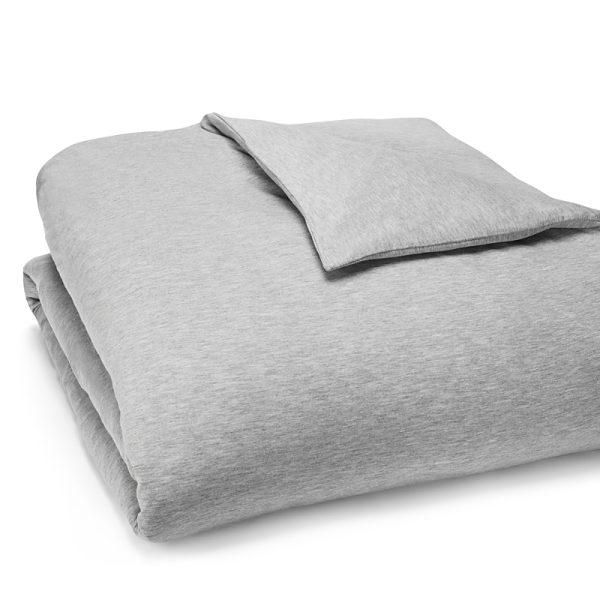 Calvin Klein Modern Cotton Jersey Body Solid Duvet Cover, Twin