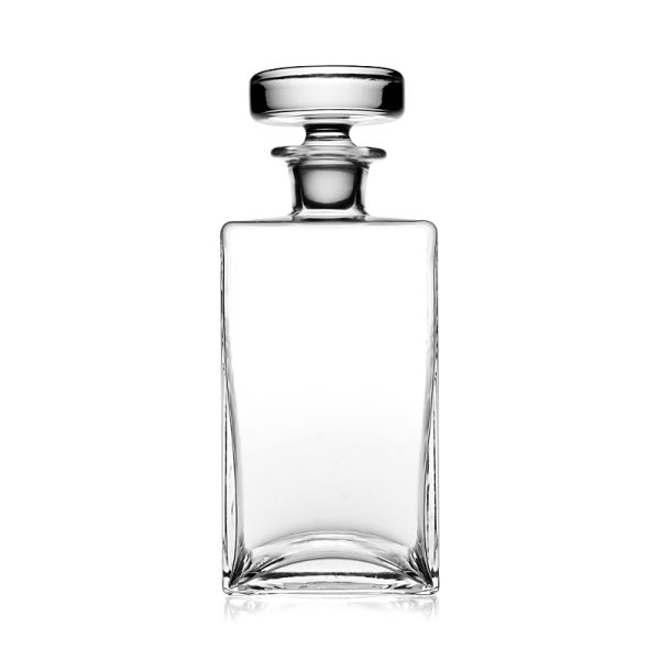 William Yeoward Crystal American Bar Lillian Plain Square Decanter