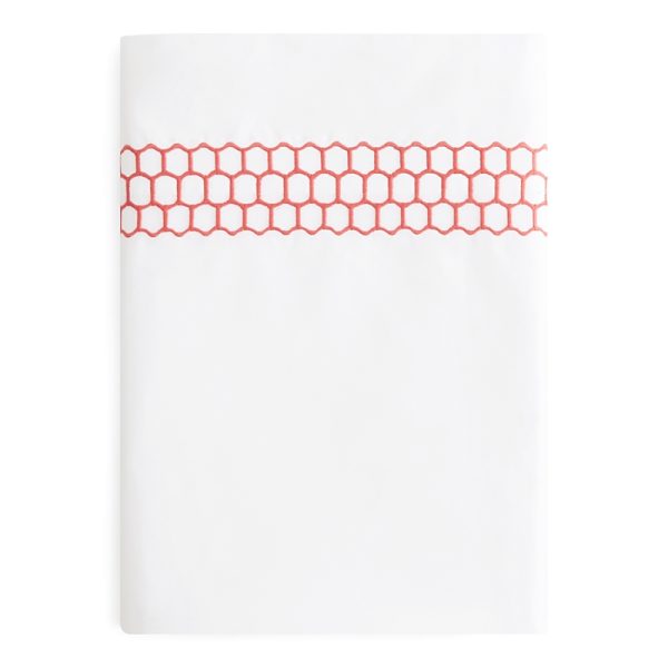Matouk Liana Flat Sheet, Full/Queen
