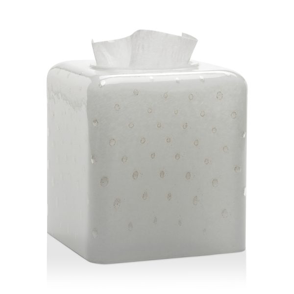 Labrazel Contessa White Tissue Box Cover