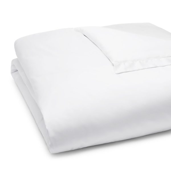 420TC Amalia Home Collection Sateen Hemstitch Duvet Cover, Queen