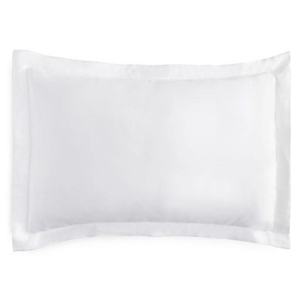 420TC Amalia Home Collection Sateen Hemstitch Standard Sham, 2-Piece Set
