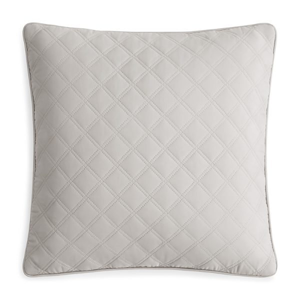 Hudson Park Double Diamond Decorative Pillow, 16 x 16 - Exclusive