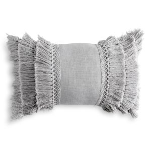 Peri Home Fringe Decorative Pillow, 12 x 18