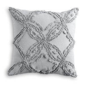 Peri Home Metallic Chenille Decorative Pillow, 18 x 18