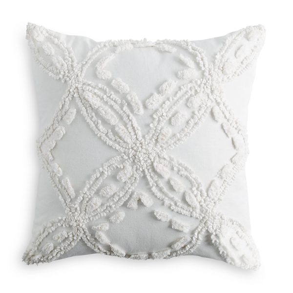 Peri Home Metallic Chenille Decorative Pillow, 18 x 18