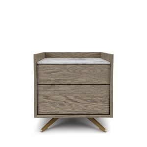 Huppe Memento 2-Drawer Small Nightstand