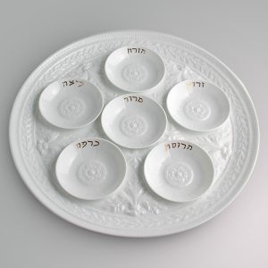 Bernardaud Louvre Mini Seder Plates, Set of 6