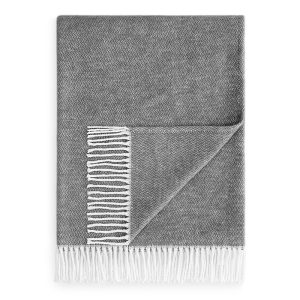 Matouk Pezzo Fringe Throw Blanket
