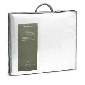 Gingerlily Silk Filled Mattress Protector, Queen