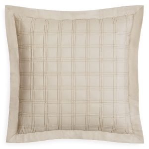 Home Treasures Block Quilted Euro Sham