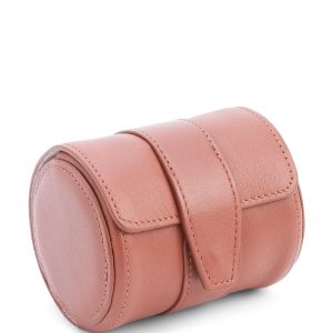 Royce New York Leather Single Watch Travel Roll Case