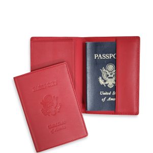 Royce New York Leather Rfid-Blocking U. s. Passport Case