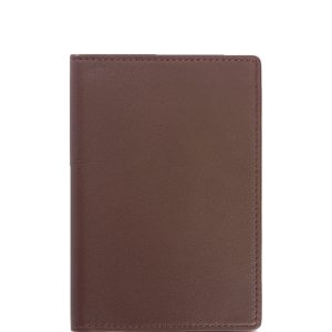 Royce New York Leather Rfid-Blocking Protective Passport Case