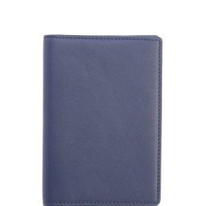 Royce New York Leather Rfid-Blocking Passport Case