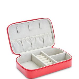 Royce New York Zippered Travel Jewelry Case