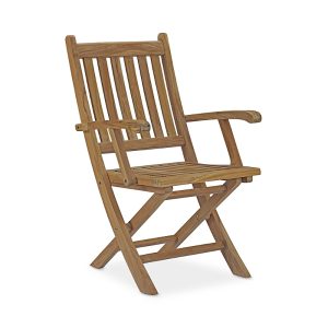 Modway Marina Outdoor Patio Teak Folding Chair
