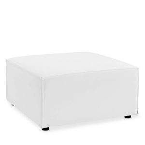 Modway Saybrook Outdoor Patio Upholstered Sectional Sofa Ottoman