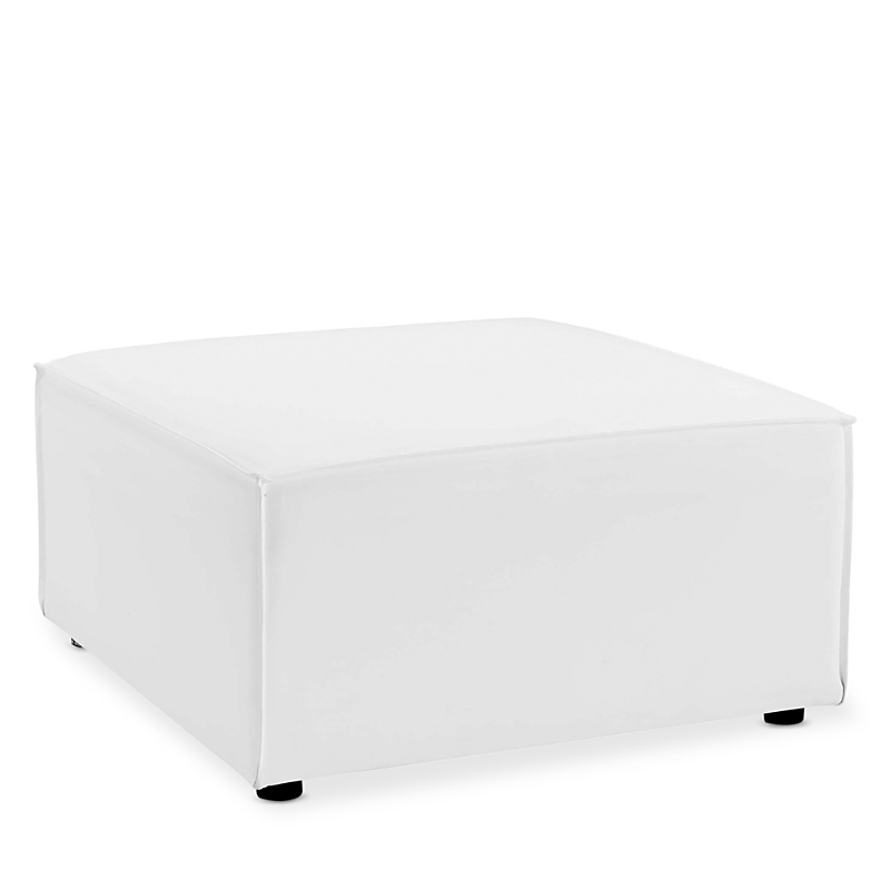 Modway Saybrook Outdoor Patio Upholstered Sectional Sofa Ottoman