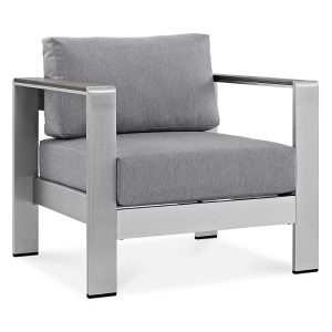 Modway Shore Outdoor Patio Aluminum Armchair