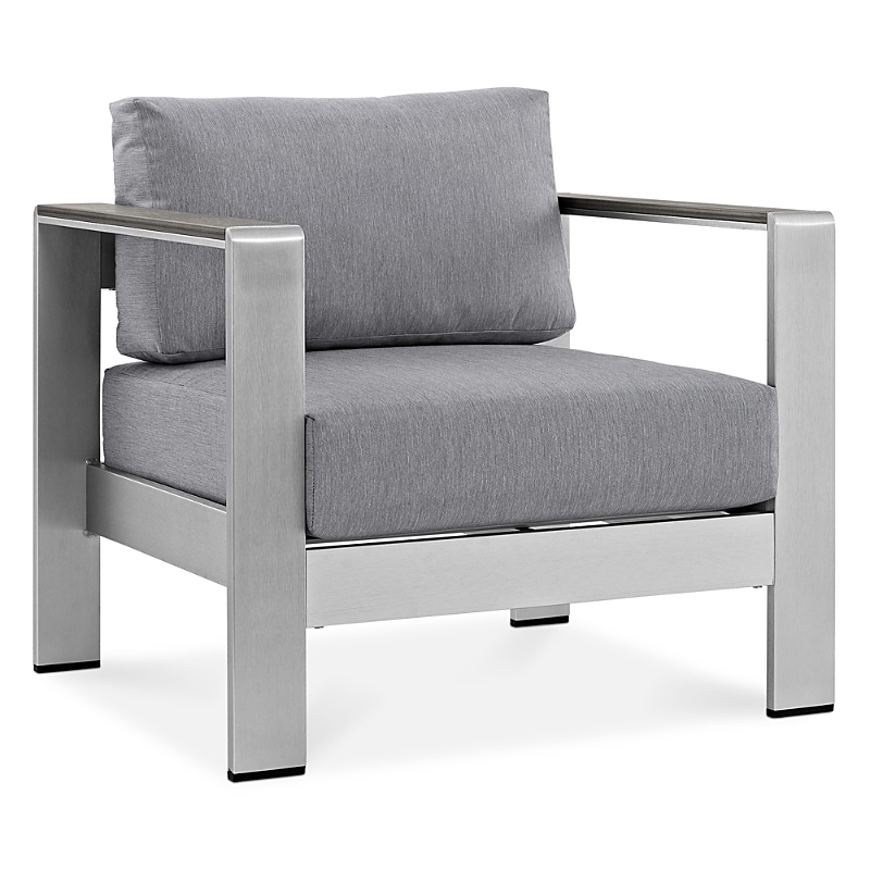 Modway Shore Outdoor Patio Aluminum Armchair
