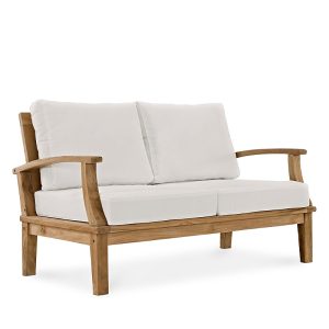 Modway Marina Outdoor Patio Teak Loveseat