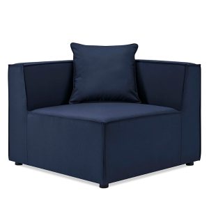 Modway Saybrook Outdoor Patio Upholstered Sectional Sofa Corner Chair
