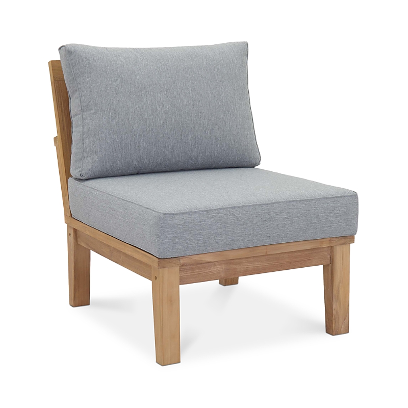 Modway Marina Armless Outdoor Patio Teak Sofa