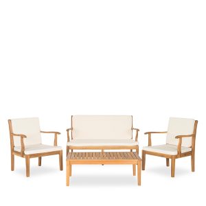 Safavieh Fresno 4-Piece Outdoor Living Set