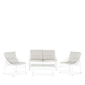 Safavieh Berkane 4 Piece Outdoor Living Set