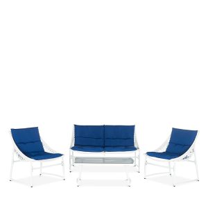 Safavieh Berkane 4 Piece Outdoor Living Set