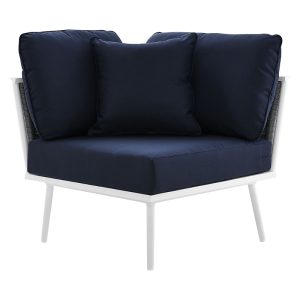 Modway Stance Outdoor Patio Aluminum Corner Chair