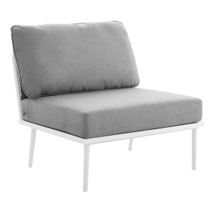 Modway Stance Outdoor Patio Aluminum Armless Chair