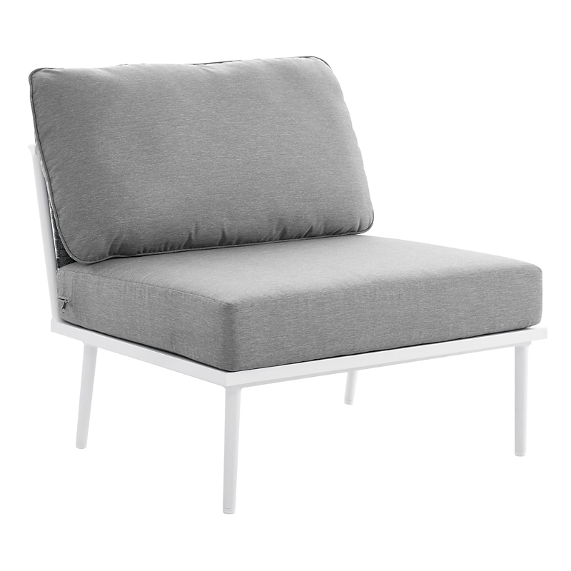 Modway Stance Outdoor Patio Aluminum Armless Chair