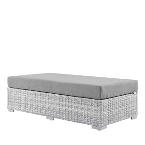 Modway Convene Outdoor Patio Rectangular Ottoman