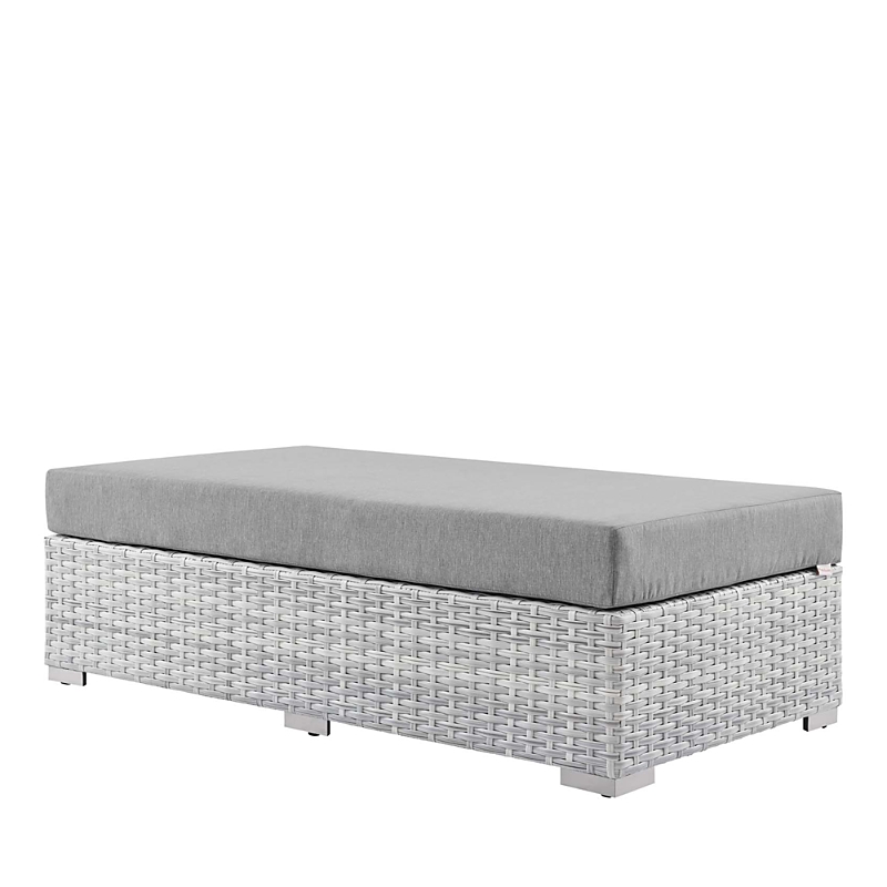 Modway Convene Outdoor Patio Rectangular Ottoman