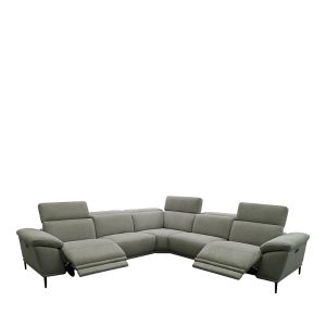 Bloomingdale's Aprile Fabric Reclining Sectional Sofa