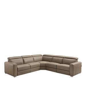 Chateau d'Ax Gemma Reclining Leather Sectional Sofa