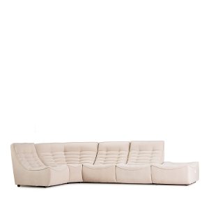 Giuseppe Nicoletti Trattino 5 Piece Power Reclining Sectional