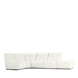 Giuseppe Nicoletti Trattino 5 Piece Power Reclining Sectional