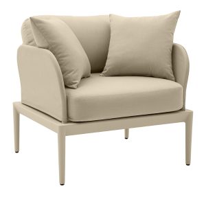 Tov Furniture Kapri Outdoor Armchair in Taupe