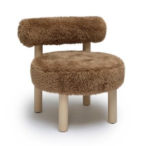 Tov Furniture Carmel Faux Shearling Accent Chair