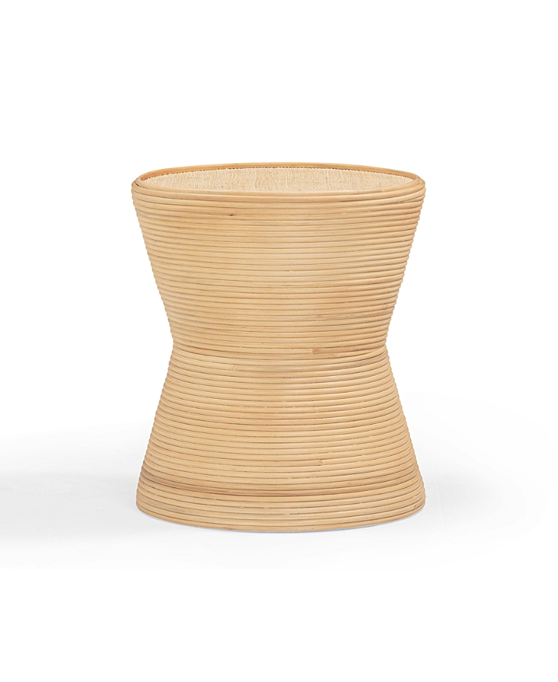 Tov Furniture Henri Rattan Side Table